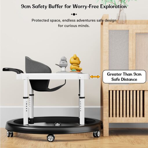 kids walker with safety buffer