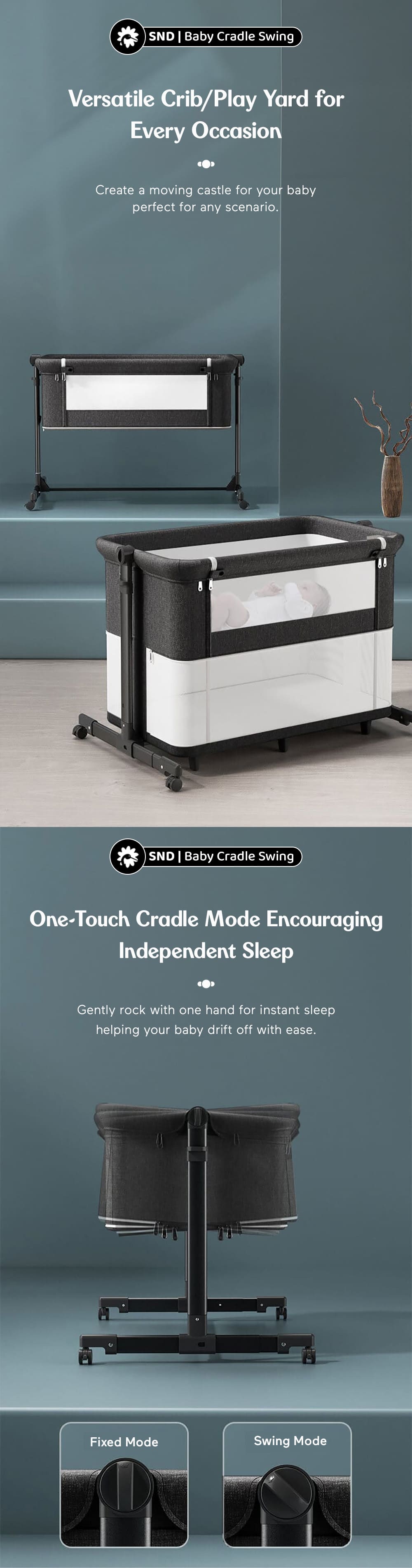 One Touch Baby Playpen Cribe