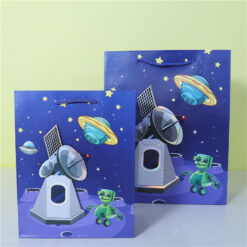 Space Theme Paper Carry Bag For All