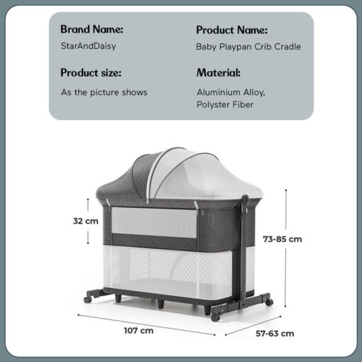 Specification of Baby Playpen Crib