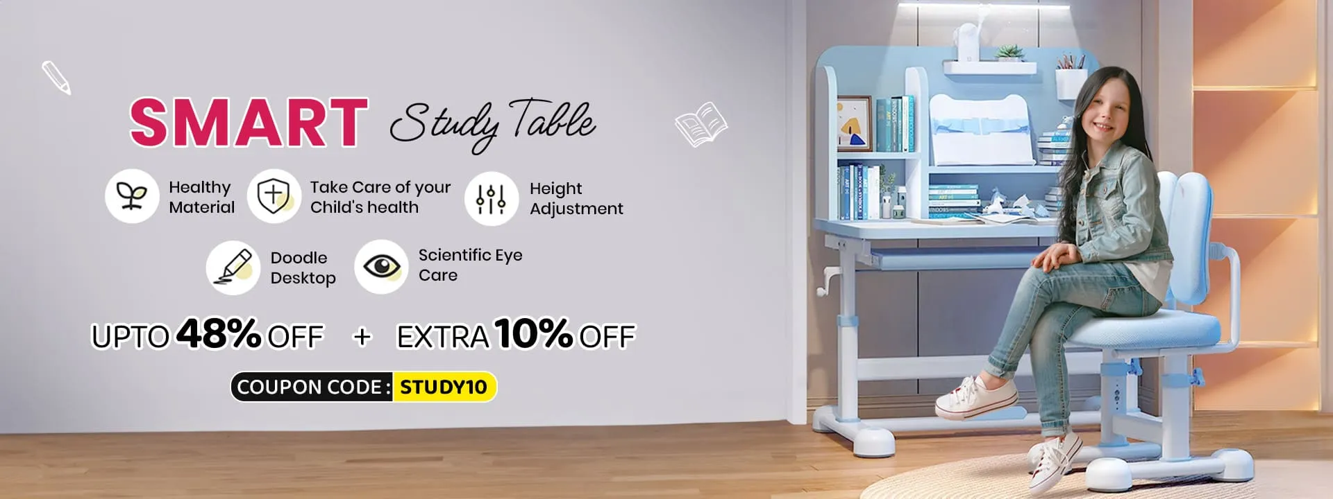 Smart Kids Study Tables