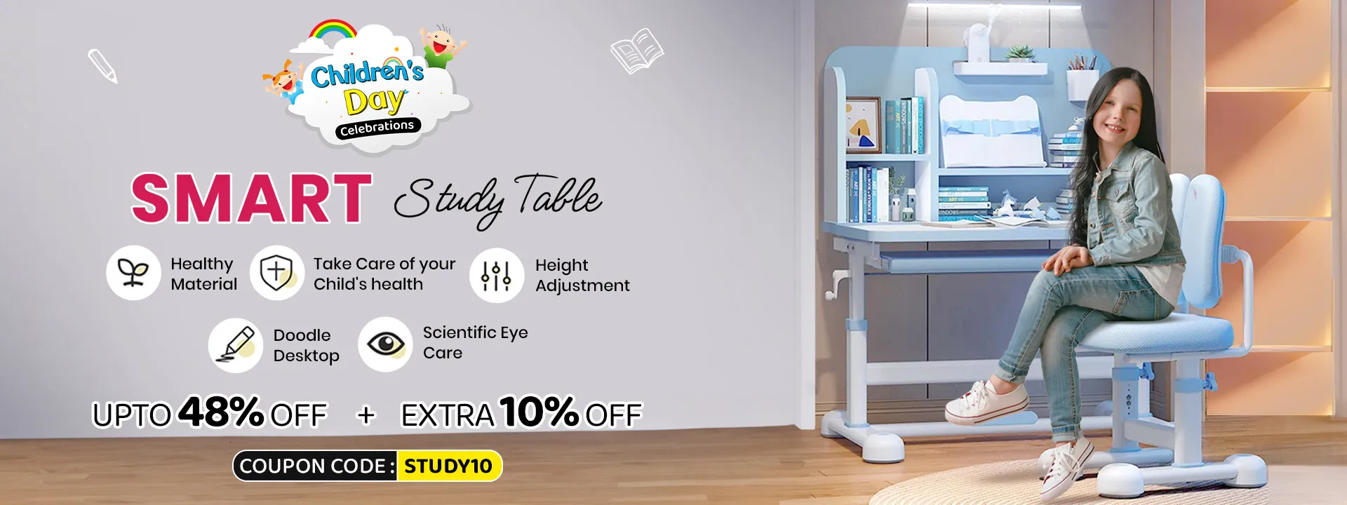 Smart Kids Study Tables