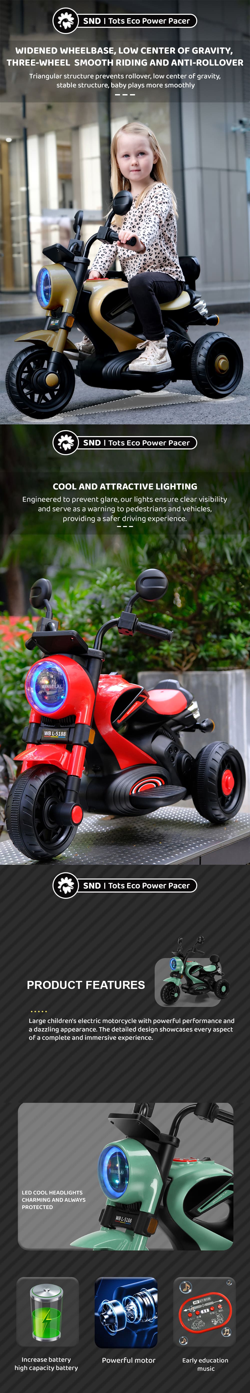 Mini Ride on Bikd for Kids