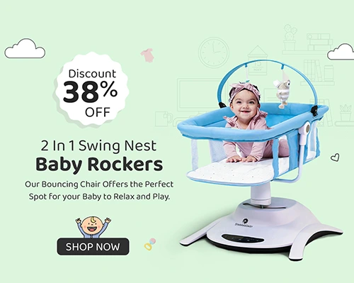 2in 1 Swing Nest Baby Rocker