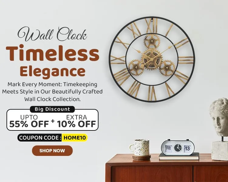 Wall Clock Collections buy now upto 55% discount