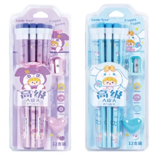 12 Pencil Set For Children,