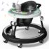 StarAndDaisy Multifunctional Intelligent Early Education Infant Activity Walker with Toy Tray & Seven Height Adjustments (Black)