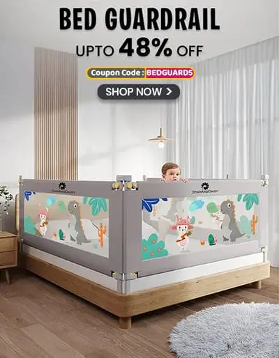 Baby Bed guardrails