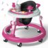 StarAndDaisy Multi-functional Intelligent Baby Walker with Height Adjustment, Early Education Baby Walker with Toy Tray - Pink