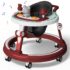 StarAndDaisy Multifunctional Intelligent Modern Baby Walker with Toy & Dining Tray (Red)