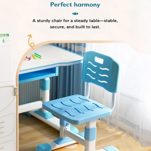 Multi-Functional Kids’ Study Table with Storage