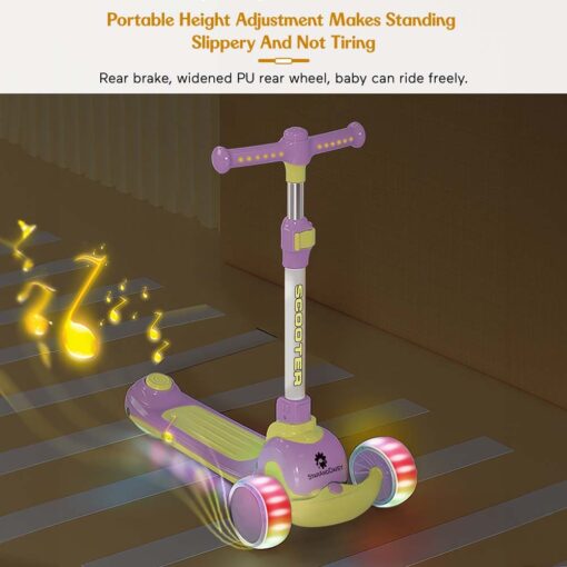 LED Light-up Scooter for Kids