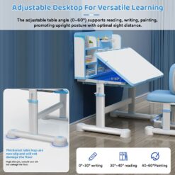 Ergonomic Study Table for Kids