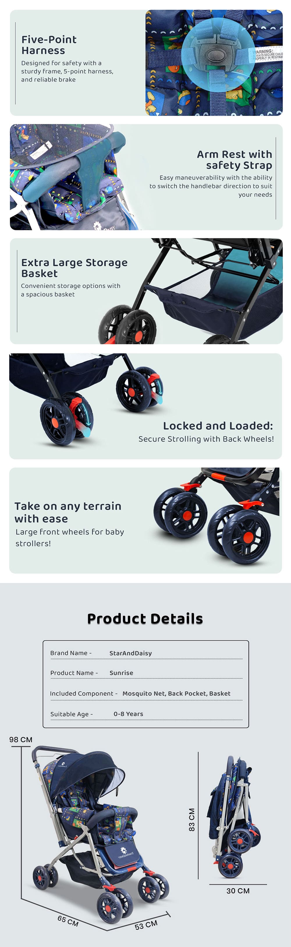 Specification of Baby Stroller