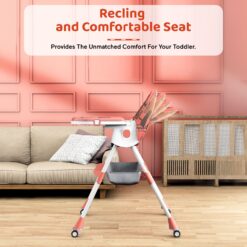 Baby Feeding High Chair with Reclining Seat