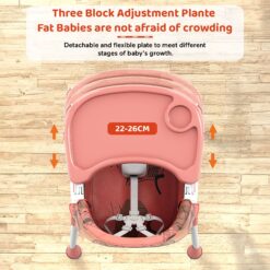 Baby High chair with 5 point Safety Belt