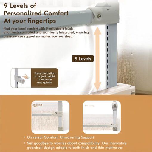 Bedside Guardrail for Babies