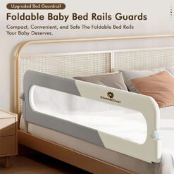 Baby Bed Fence for Protection