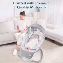 Automatic Baby Swing Rocker With 5-Point Safety Harness