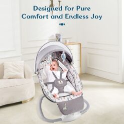 Baby Rocker & Bouncer With Adjustable Speed Settings