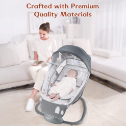 Automatic Baby Swing Rocker With 5-Point Safety Harness