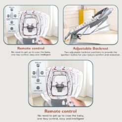 Baby Rocker With Detachable Mosquito Net