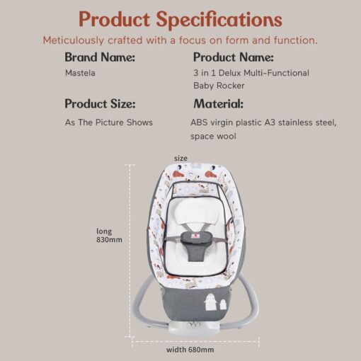 Specification of Electric Rocker & Bouncer