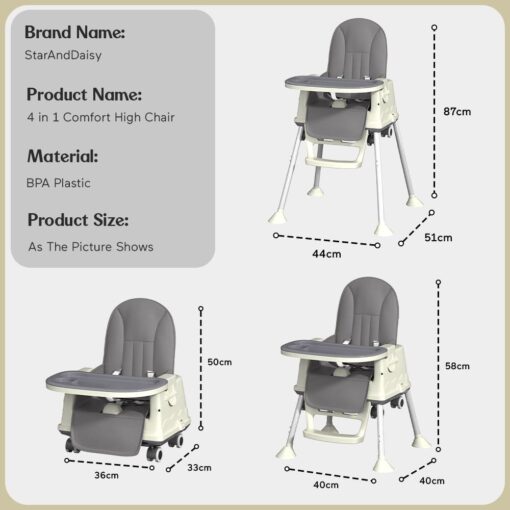 Specification of Baby High chair