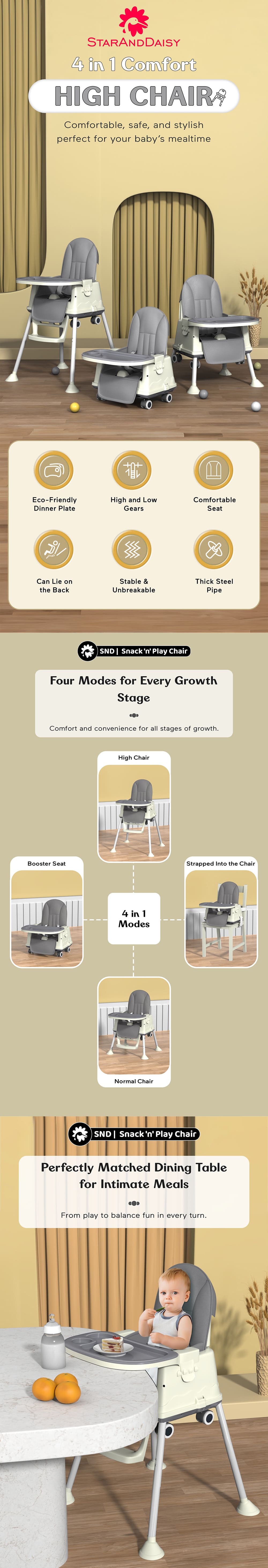 High chair for babies