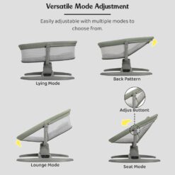 Automatic Baby Rocker Multi-Mode Swing Cradle