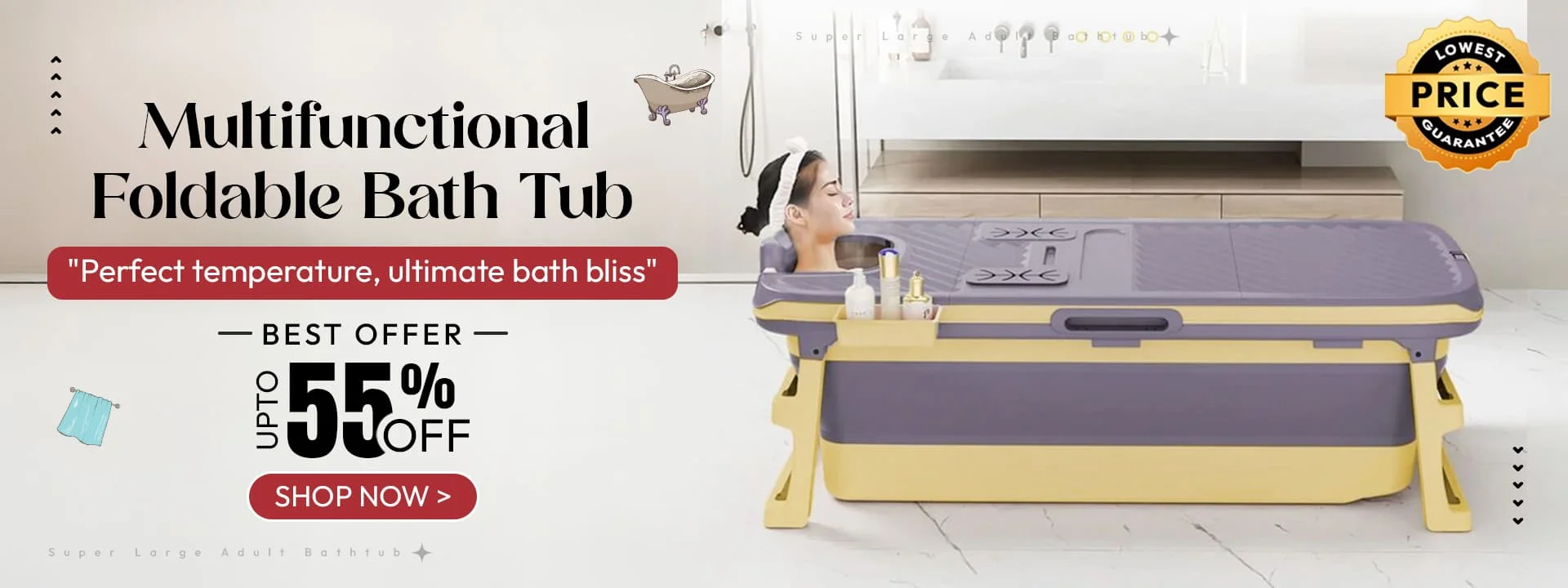 Baby Bath Tub & Adult Bath Tub