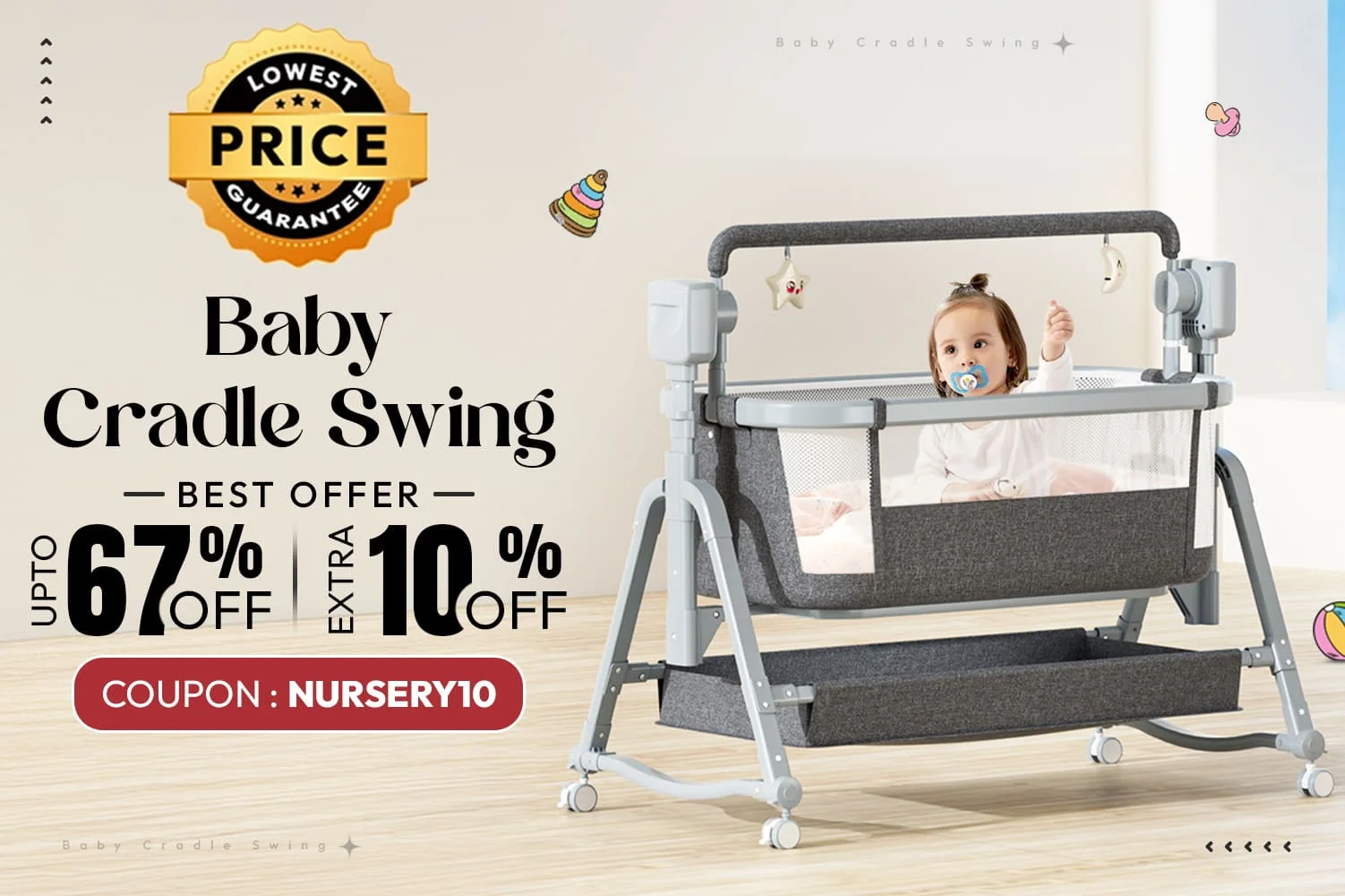 Electric Baby Cradle