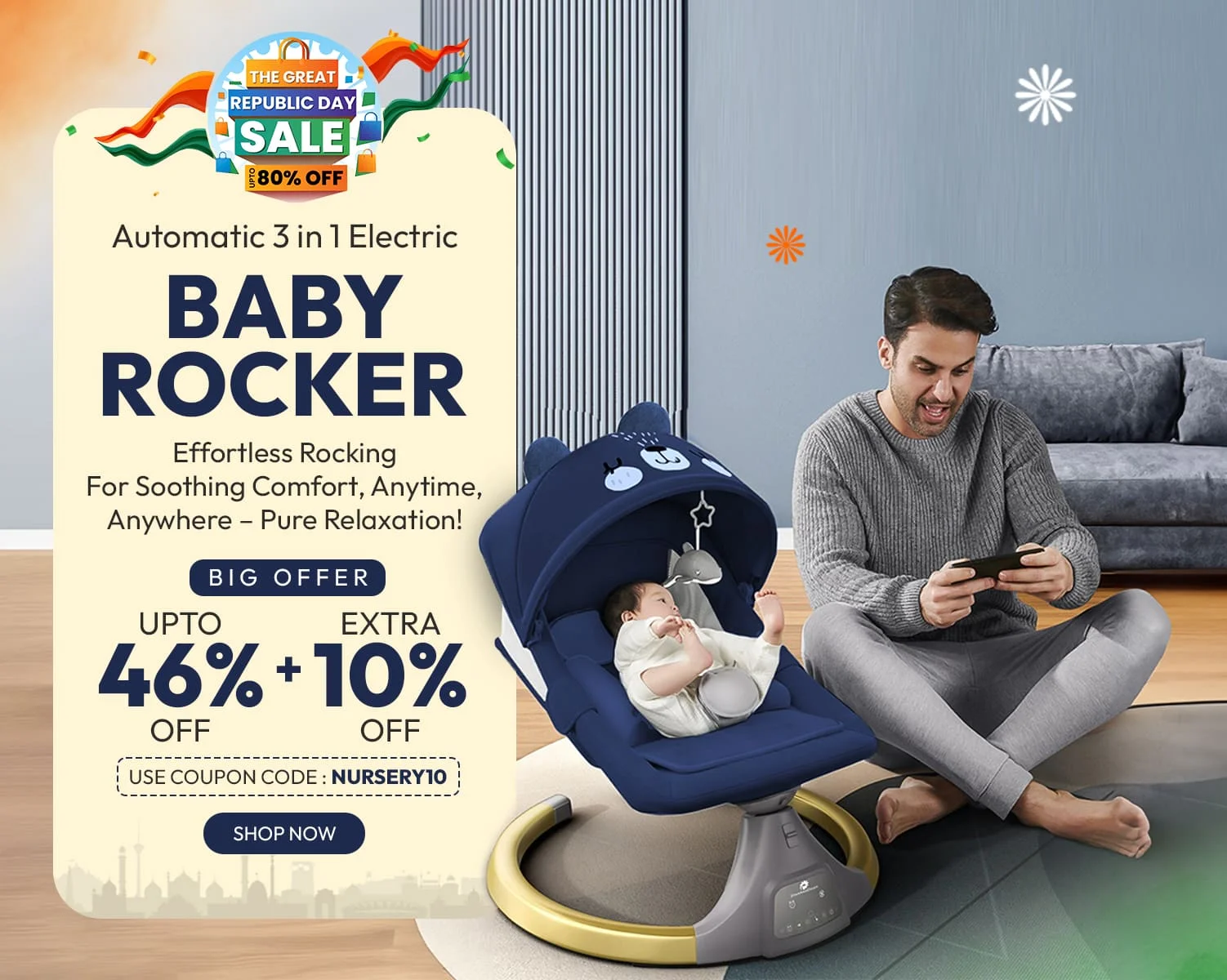 Automatic Baby Rocker