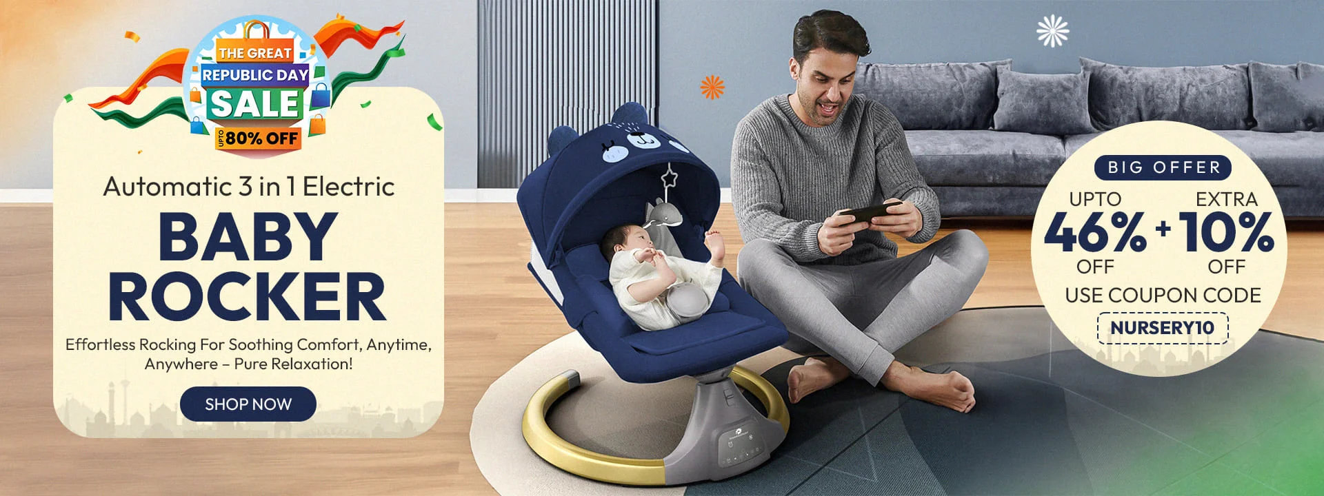 Automatic Baby Rocker