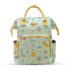 StarAndDaisy Multipurpose Mommy Diaper Backpack, Newborn Baby Diaper Bags with Multiple Pockets, Water-Resistant Fabric, 3 Double Insulated Pockets - Dinosaur Print