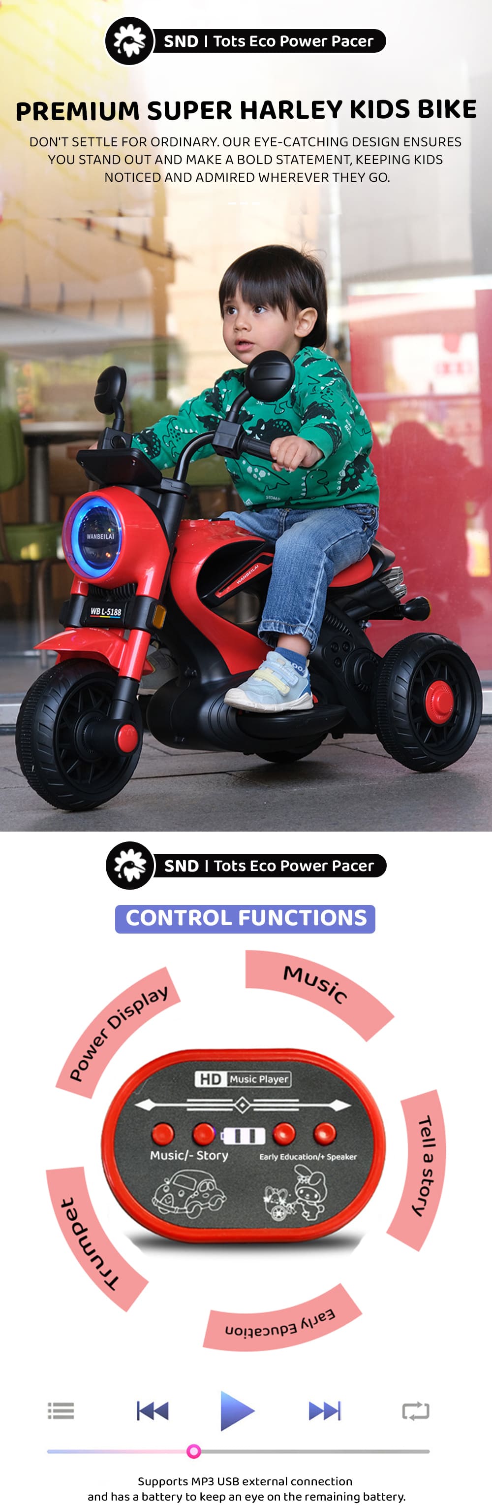 Mini Bike for Kids