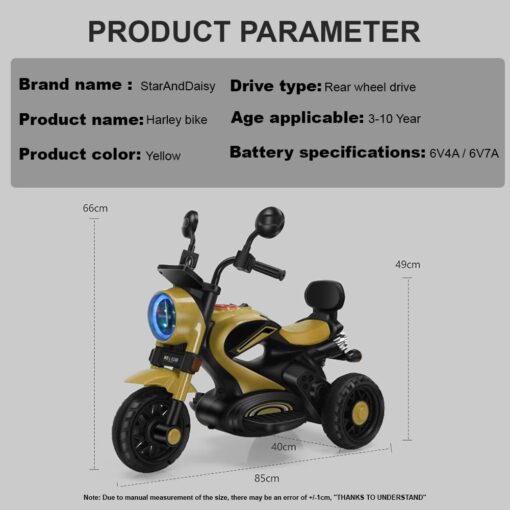 Specification of Kids Bike