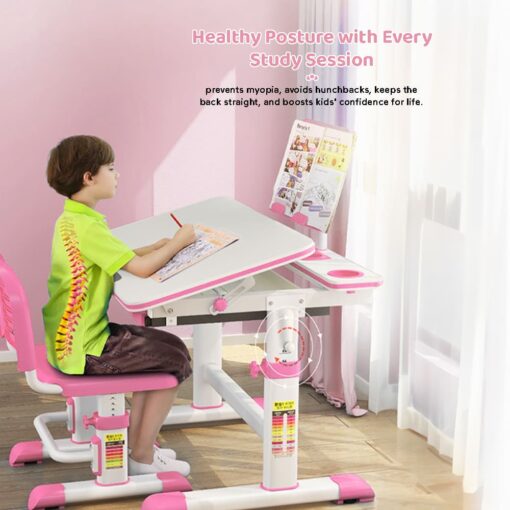 Study Table for Kids with Flexible Desk