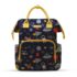 StarAndDaisy Multipurpose Diaper Backpack for Travel, Newborn Baby Diaper Bags with Multiple Pockets, Water-Resistant Fabric, 3 Double Insulated Pockets - Dinosaur Print (Copy)