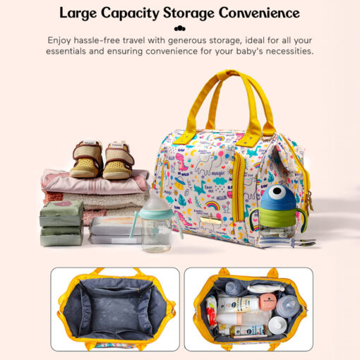 Baby Diaper Bag With Multiple Compartments