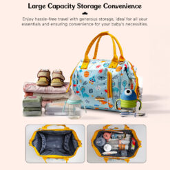 Baby Diaper Bag With Multiple Compartments