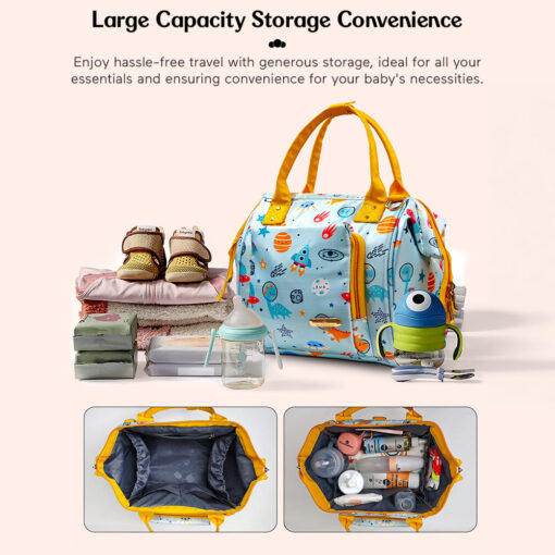 Baby Diaper Bag With Multiple Compartments