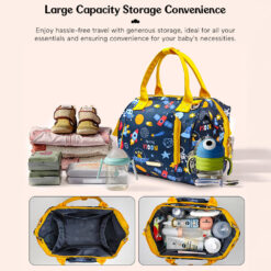 Baby Diaper Bag With Multiple Compartments