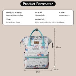 Specification of Diaper Backpack