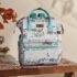 StarAndDaisy Printed Baby Diaper Bag, Waterproof Nappy Backpack for New Moms with Spacious Compartment & Extra Laptop or Tablet Storage - Printed White