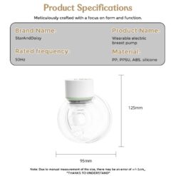 Specification of Electric Breast Pump