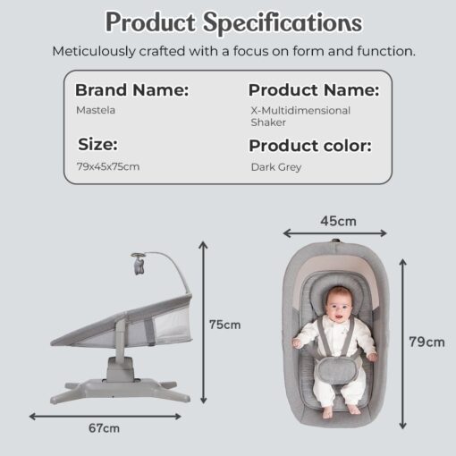 Specification of Baby Rocker with Mosquito net