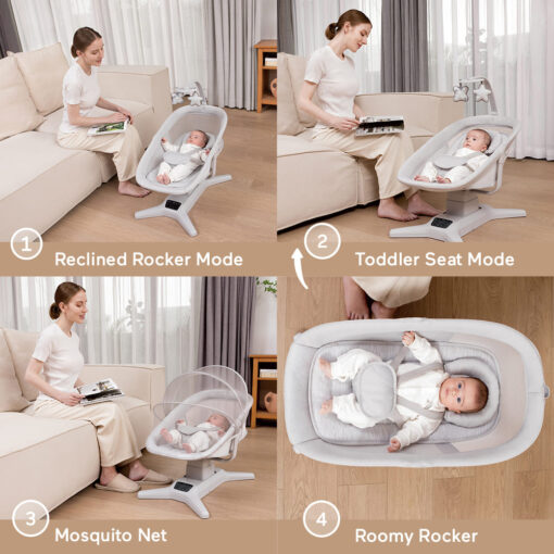 Best automatic baby rocker with soothing music