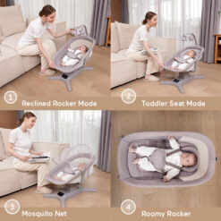 Best automatic baby rocker with soothing music