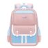 StarAndDaisy British Style School Bag for Children, Lightweight & Waterproof Shoulder Pad Backpack for Boys & Girls - Pink & Blue